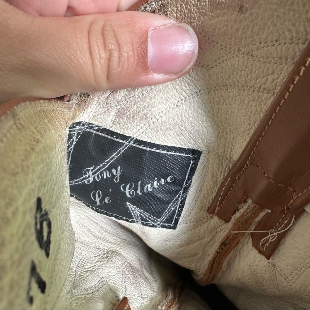 Tony Le Claire Custom Made Cowboy Boot Size 7B - Picture 10 of 12